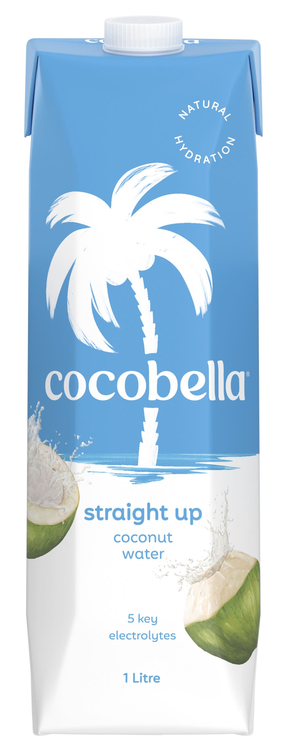 Cocobella Straight Up Coconut Water (1L)