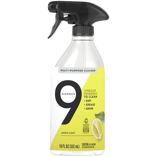 9 Elements Lemon Multi Purpose Cleaner (18 oz)