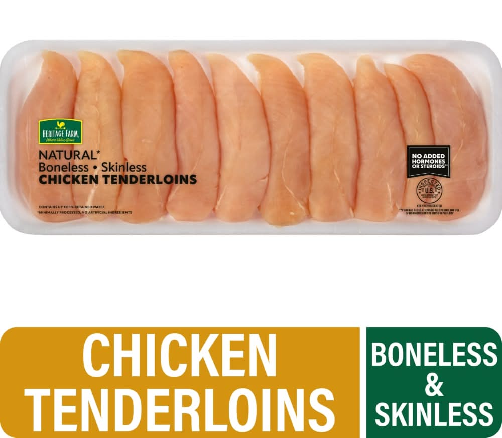 Heritage Farm® Boneless Skinless Chicken Tenderloins
