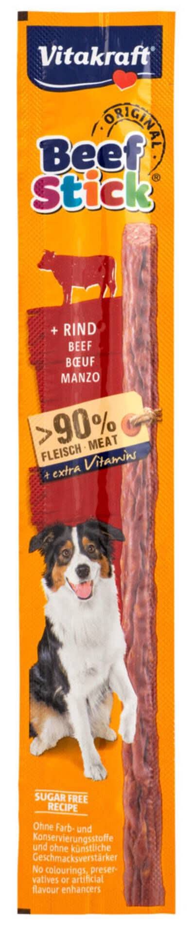 Tiras para Cão Carne de Vaca Vitakraft (emb. 12 gr)