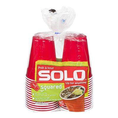 Solo Squared Plastic Cups (30 un)