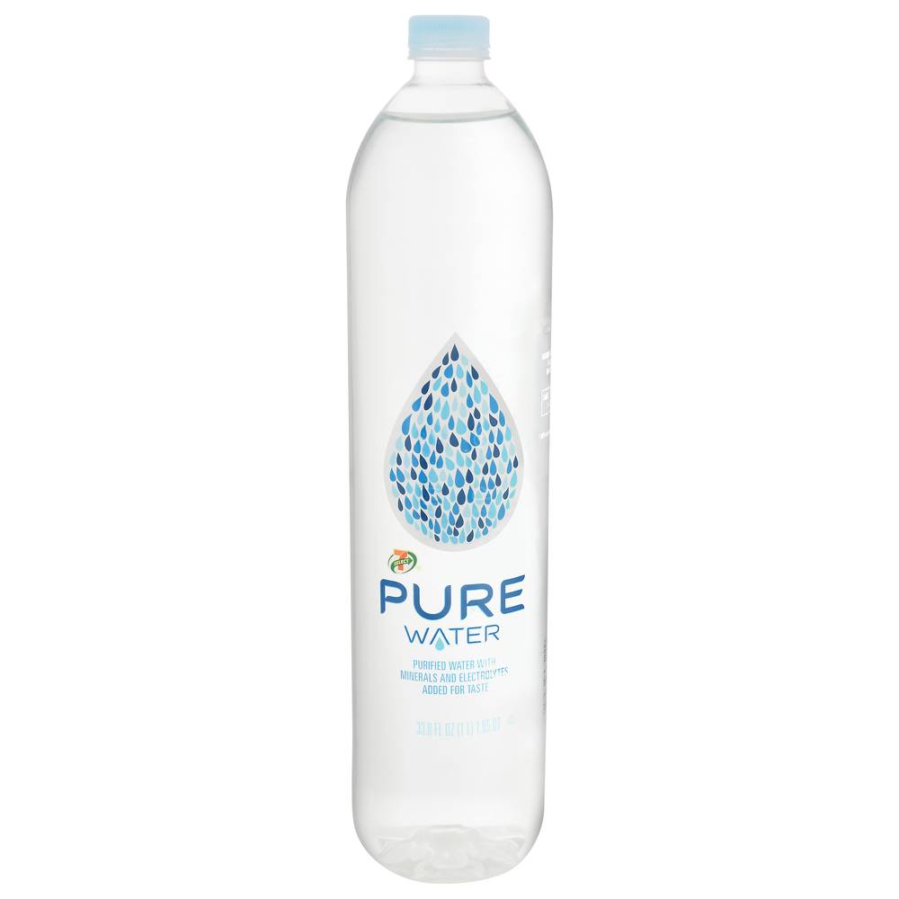 7-Select Minerals and Electrolytes Purified Pure Water (33.8 fl oz)