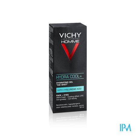 Vichy Homme Hydra Cool+ Gel 50ml Soins homme - Soins homme