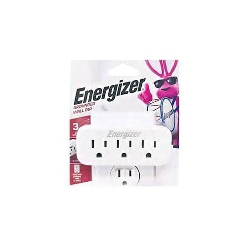 Energizer Grounded Triple Wall Tap