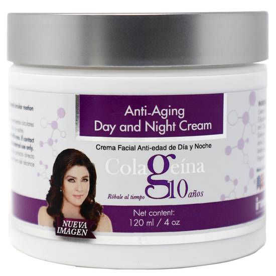 Colageina Anti-Aging Day & Night Cream - 4 oz
