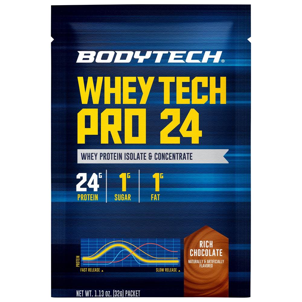 Bodytech Whey Tech Pro 24 - Chocolate (1 Packet)