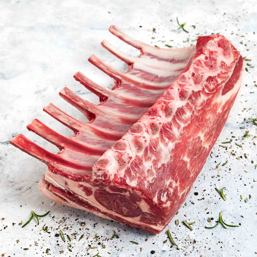 Grass Fed Lamb Frenched Rib Rack