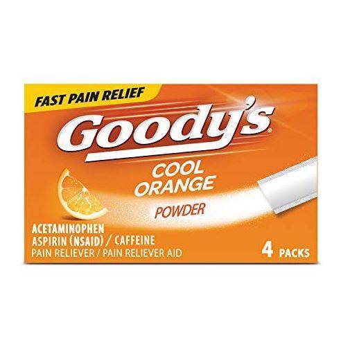Goody's Cool Orange Extra Strength 4-Count