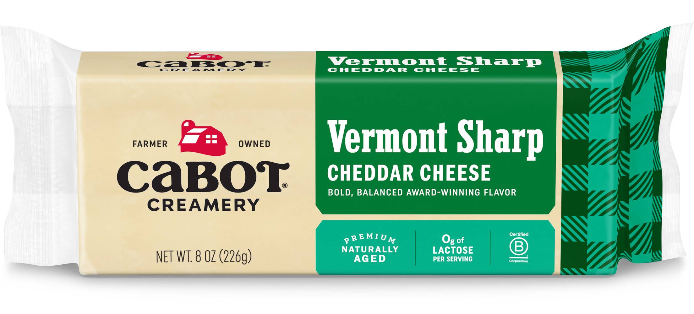 Cabot Vermont Sharp Cheddar Cheese (8 oz)