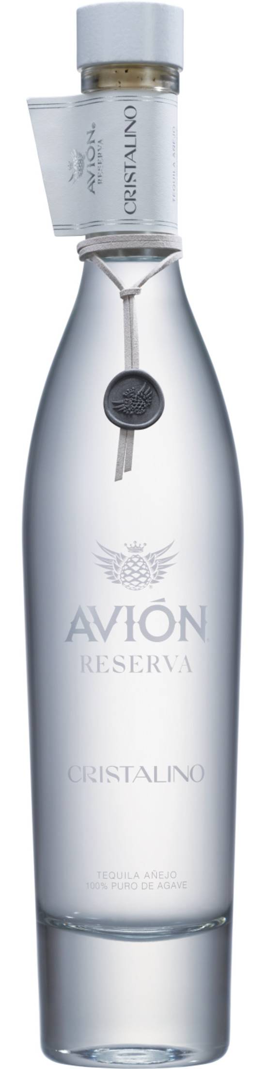 Tequila Avión Reserva Cristalino Anejo Tequila (750 ml)