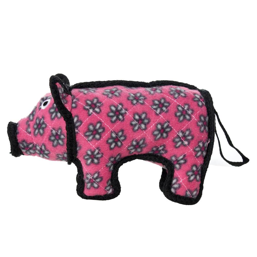 Tuffy Junior Pig Dog Toy (pink)
