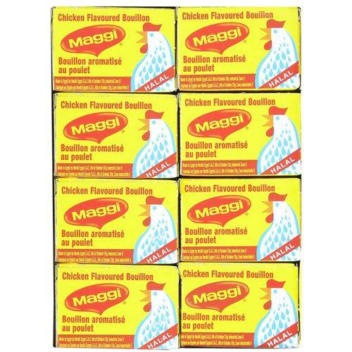 Maggi bouillon aromatisé au poulet (24x 21g) - chicken flavoured bouillon (24 x 21 g)