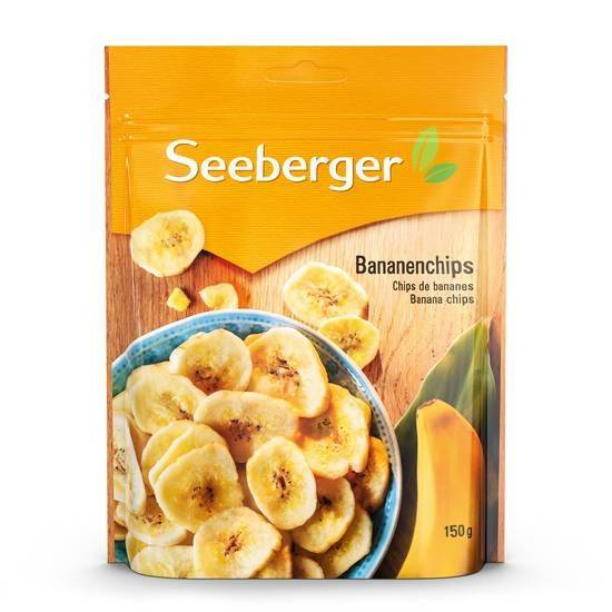 Chips de bananes - seeberger - 150g