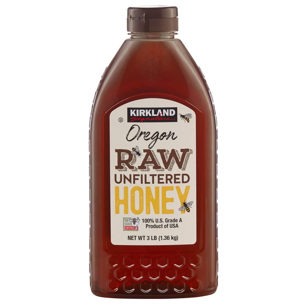 Kirkland Signature Oregon Raw Unfiltered Honey, 3 lbs