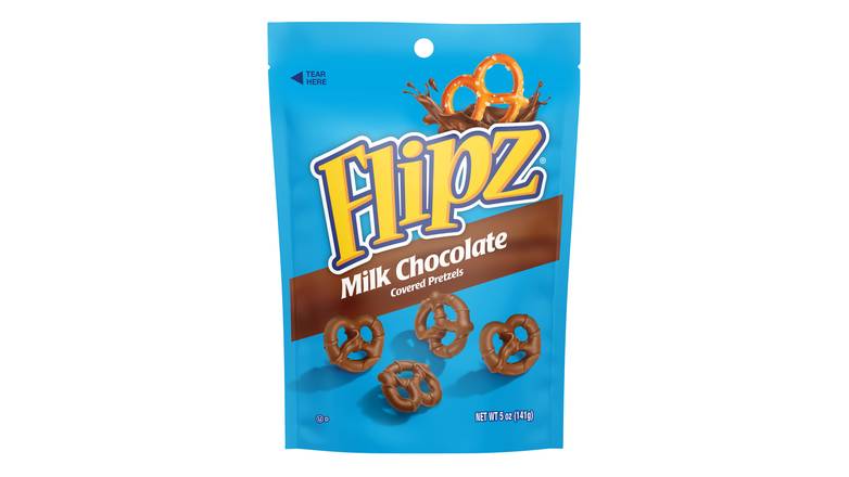 Flipz Milk Chocolate Covered  Pretzels