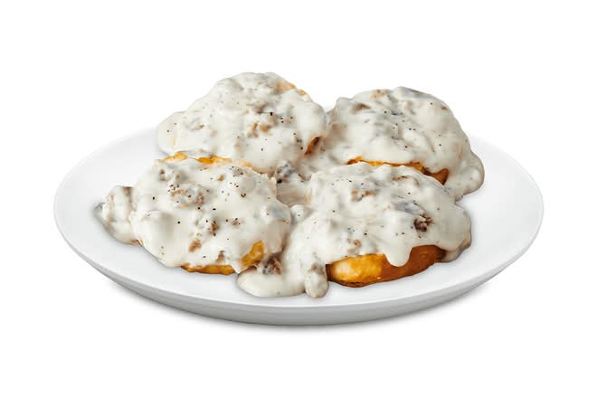 Double Gravy and Biscuits