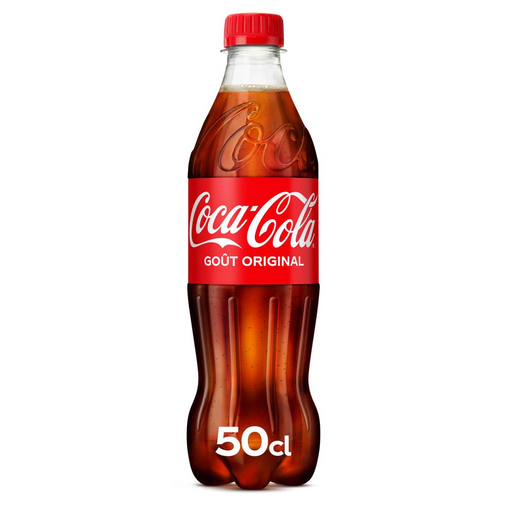 Coca-Cola - Boisson rafraîchissante goût original (500 ml)