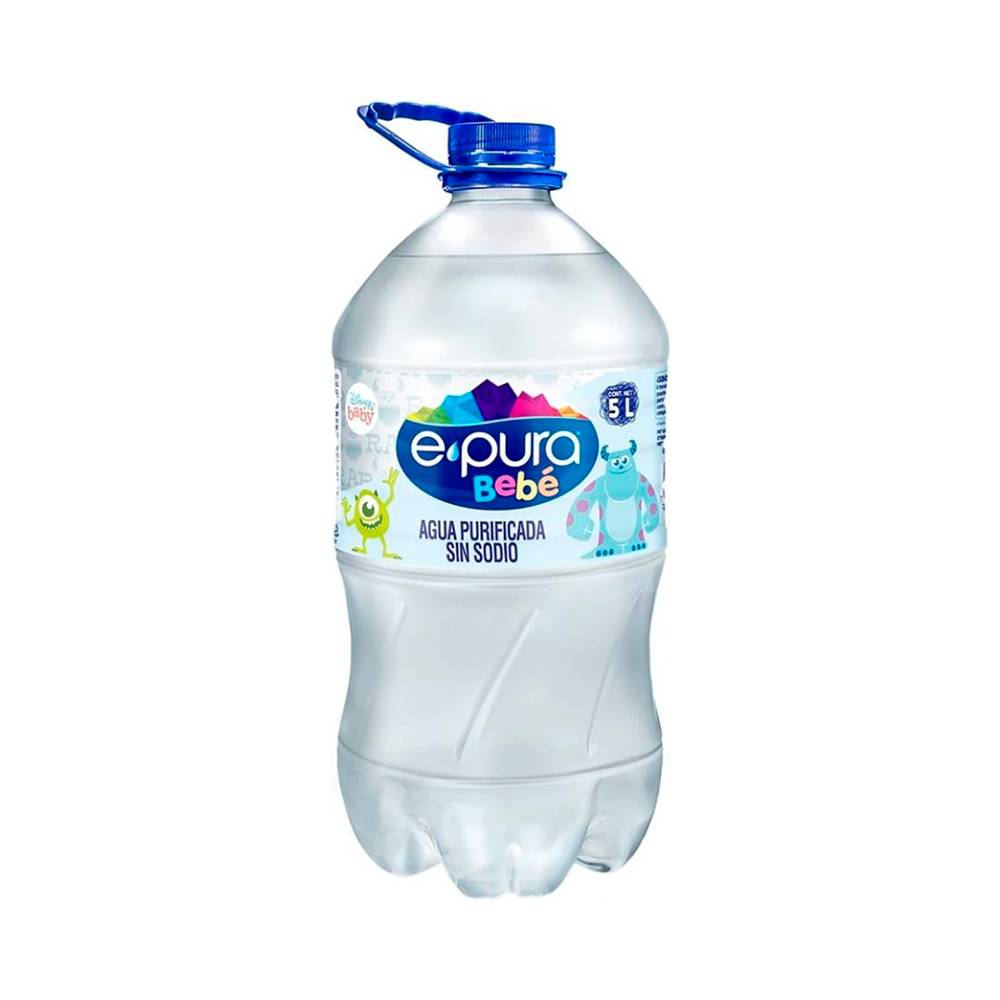 Epura agua para bebé sin sodio (garrafón 5 l)