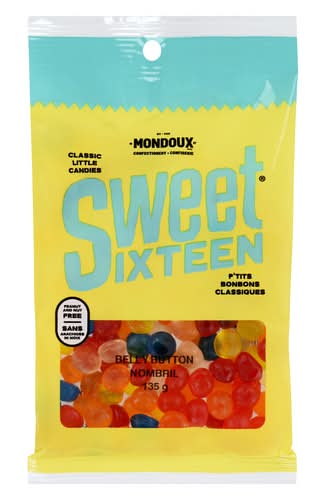 Sweet sixteen bonbons classiques nombril - classic belly button candies