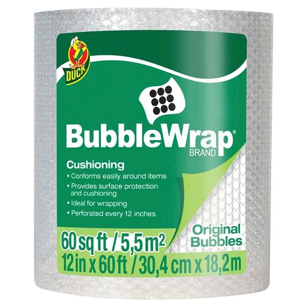 Duck Brand Bubble Wrap Protective Packaging