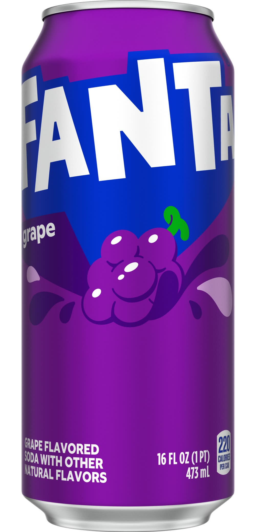 Fanta Flavored Soda, Grape (16 fl oz)