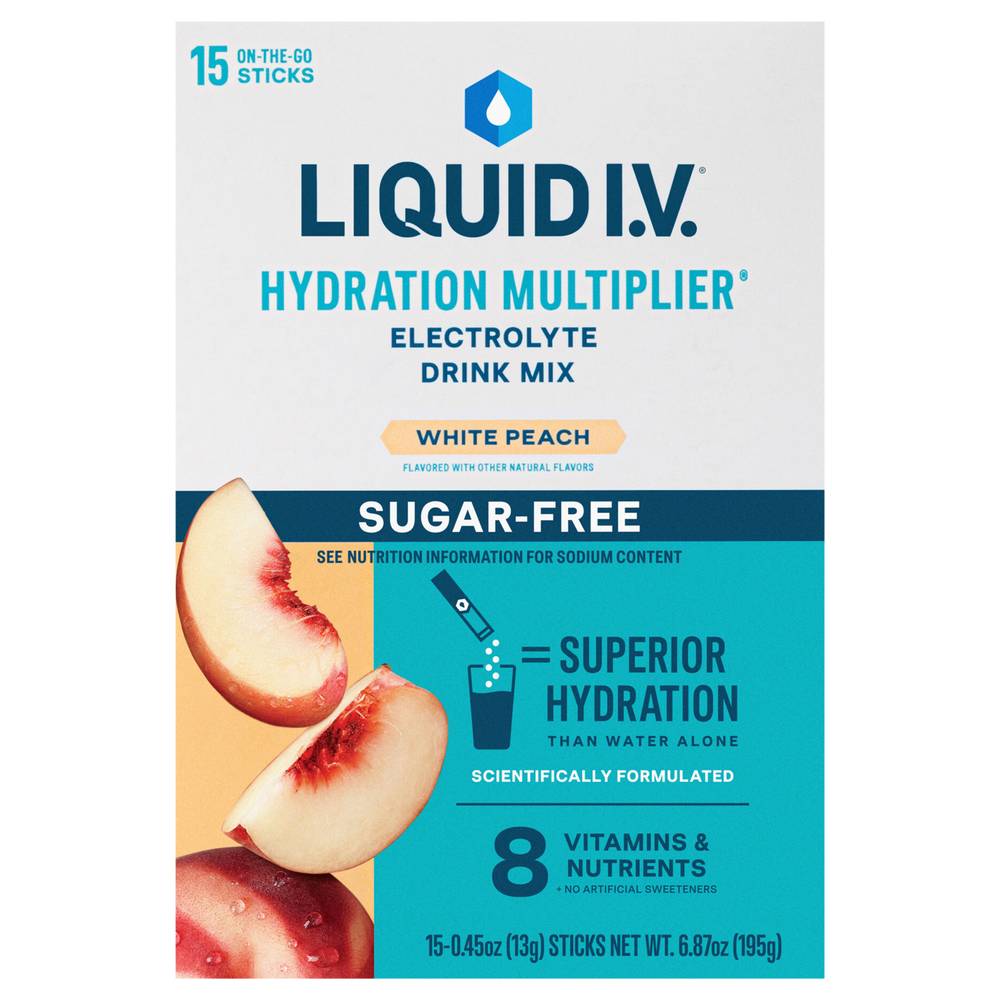 Liquid I.V. Liquid Iv Sf Peach, 15 ct (15 pack)