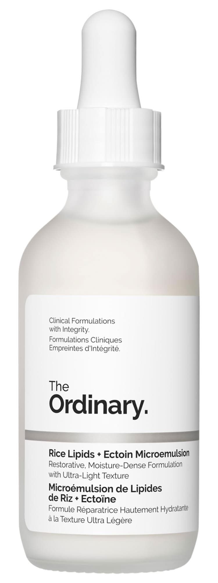The Ordinary Rice Lipids + Ectoin Microemulsion Moisturizer for Soothing Hydration & Reduced Redness 2oz/60ml