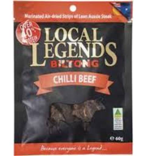 Local Legends Biltong Chilli Beef (45g)