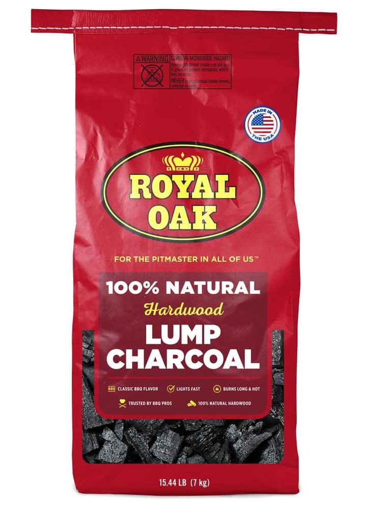 Royal Oak 15.44 Lbs. 100% All Natural Hardwood Lump Charcoal