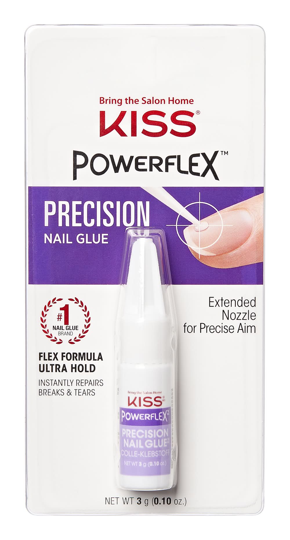 KISS Powerflex Precision Nail Glue (0.1 oz)