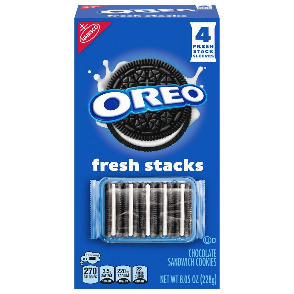 Oreo Chocolate Sandwich Cookies (8.05 oz, 4 ct)