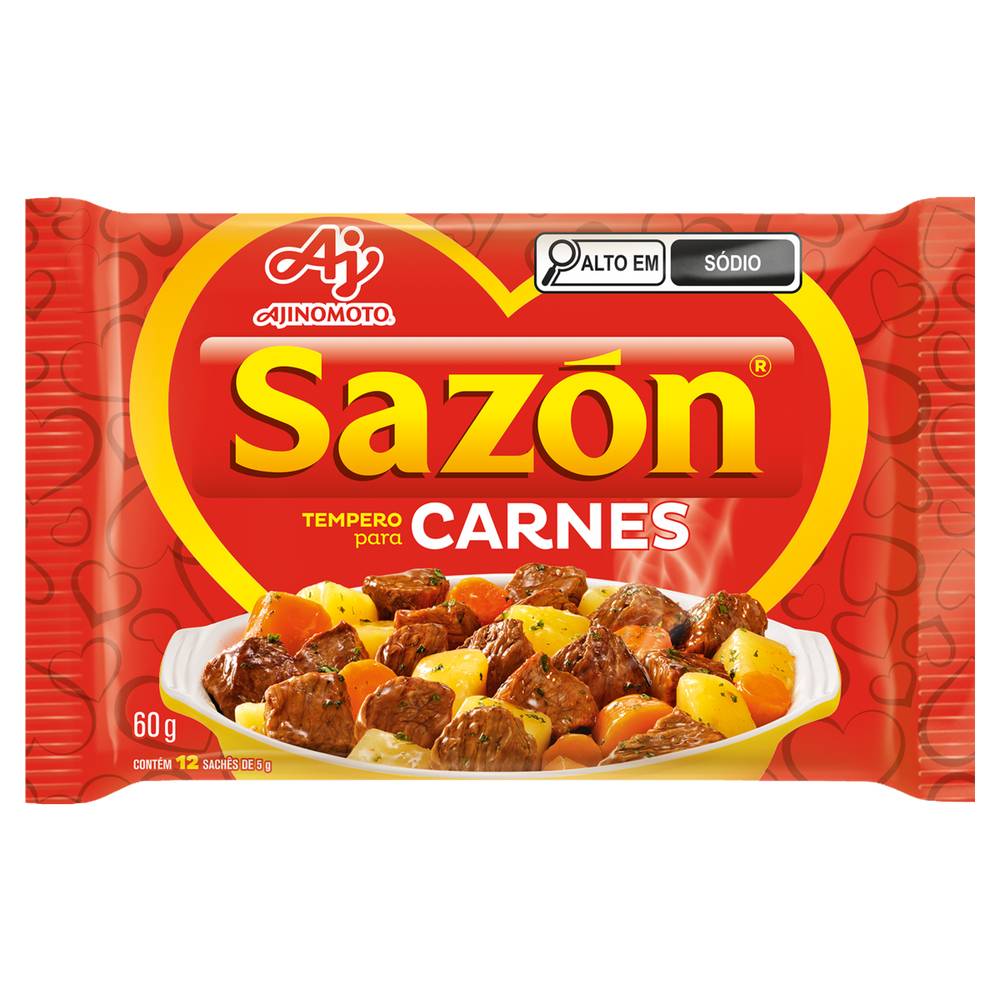 Sazón tempero em pó para carnes (60 g)