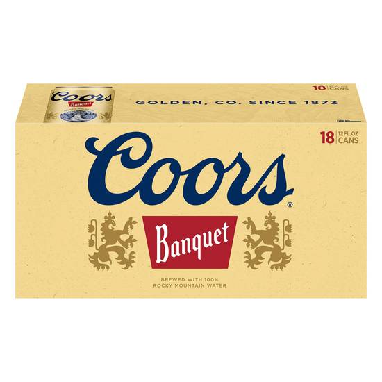 Coors Beer (18 ct, 12 fl oz)