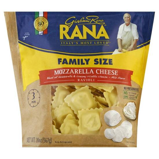Rana · Family Size Mozzarella Cheese Ravioli (20 oz)