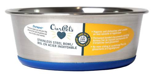 Durapet Stainless Steel Dog Bowl 1.2 Pint