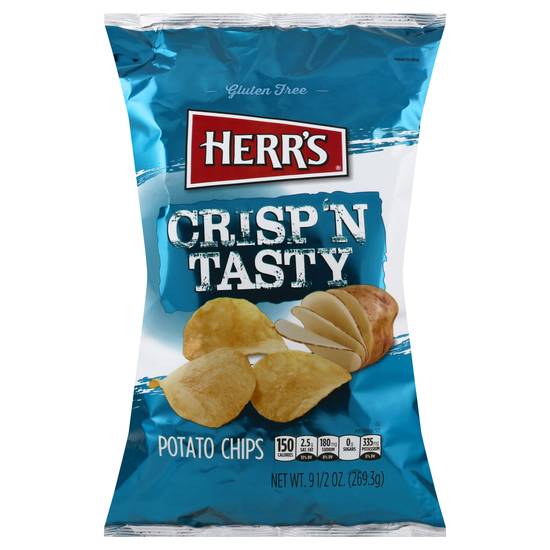 Herr's Crisp 'N Tasty Potato Chips (9.5 oz)