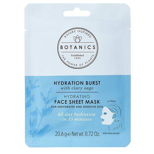 Botanics Hydration Burst Hydrating Sheet Mask - 0.72 oz
