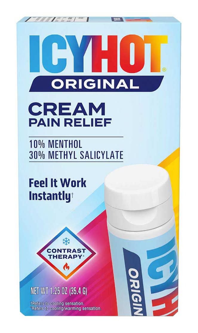 Icy Hot Original Pain Relief Cream 1.25 Oz.