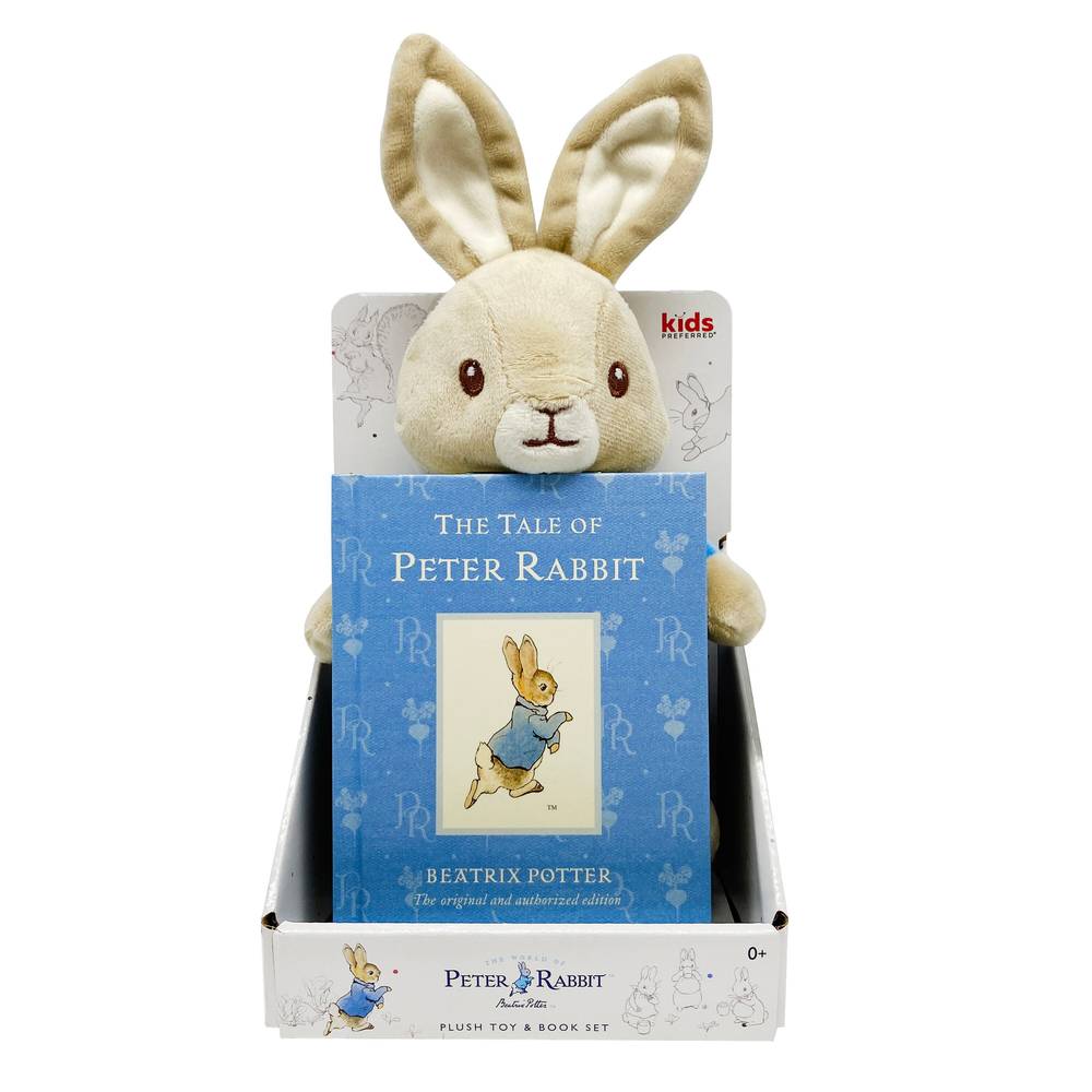 Beatrix Potter Peter Rabbit Plush Toy & Book Set