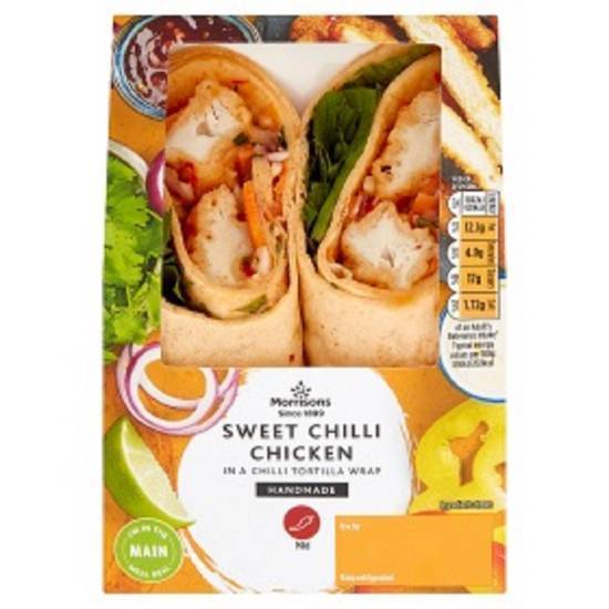 Morrisons Sweet Chilli Chicken Wrap