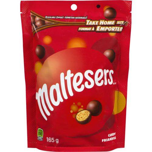 Maltesers bonbons, sac à fond plat (165 g) - stand up pouch (165 g)
