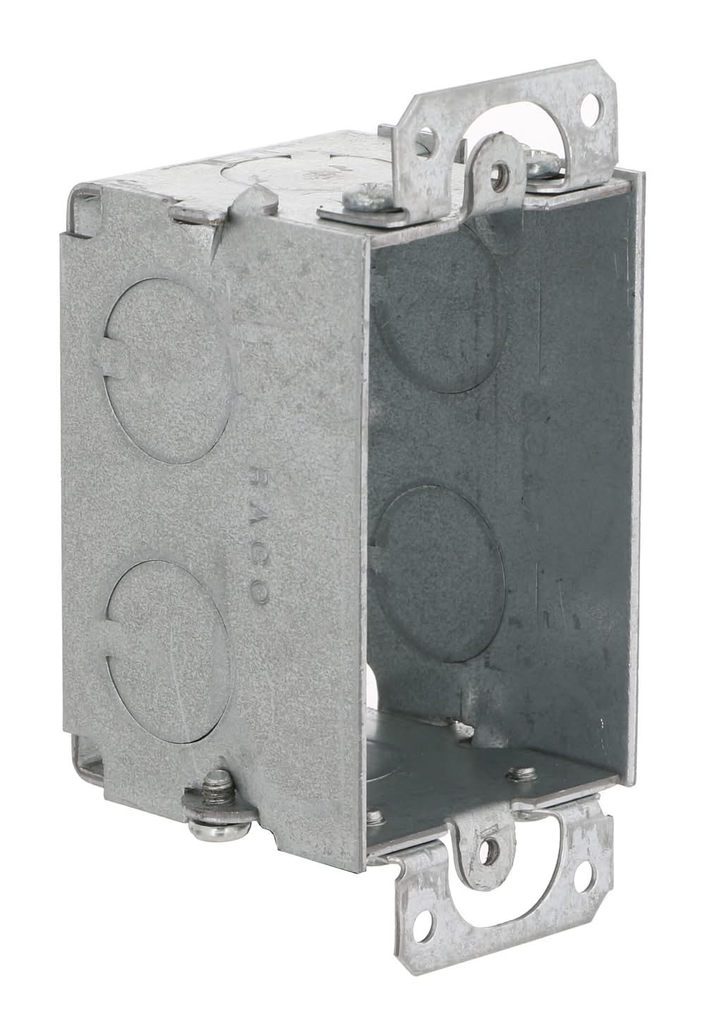 Hubbell RACO 1 -Gang Galvanized steel New work/Old work Switch/Outlet Electrical Box