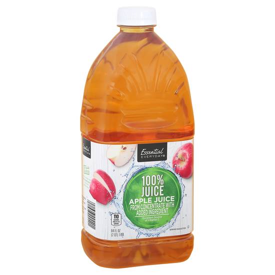 Essential Everyday 100% Apple Juice (64 fl oz)