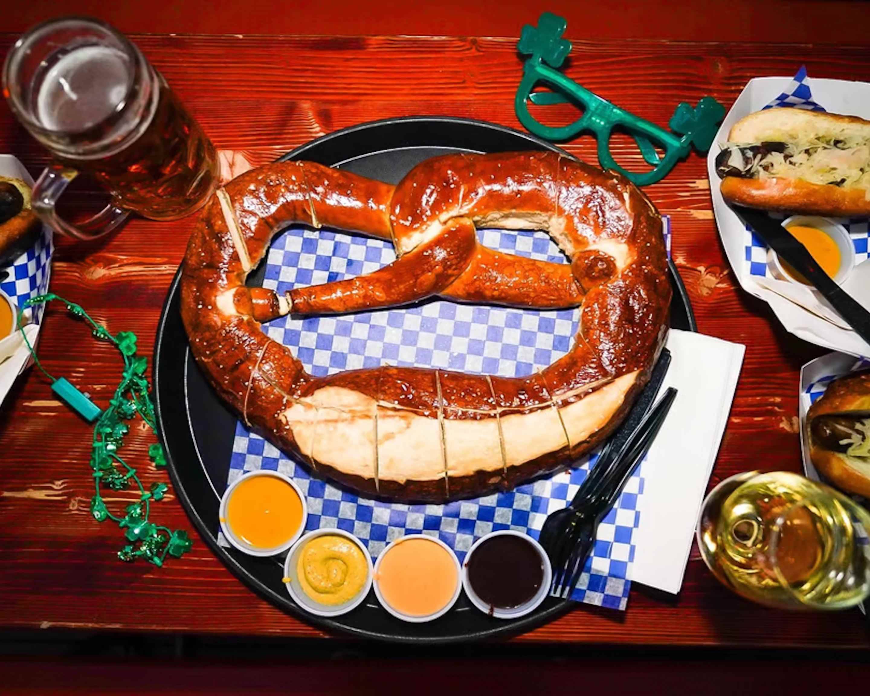 Sauf Haus Bier Hall & Garden (Dupont Circle) Menu Washington • Order