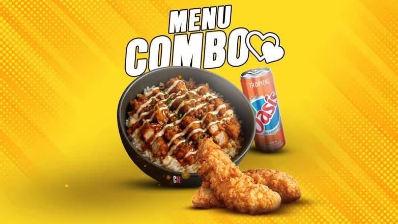Menu Crousty Combo !