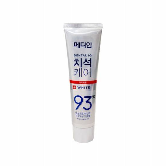 韓國Median93%強效淨白去垢牙膏(白-淨白)120g