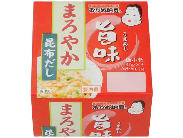 おかめ納豆 まろやか旨味ミニ3 (45g x 3)