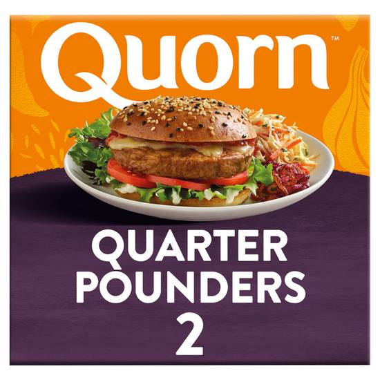 Quorn Vegetarian 2 Quarter Pounder 227g