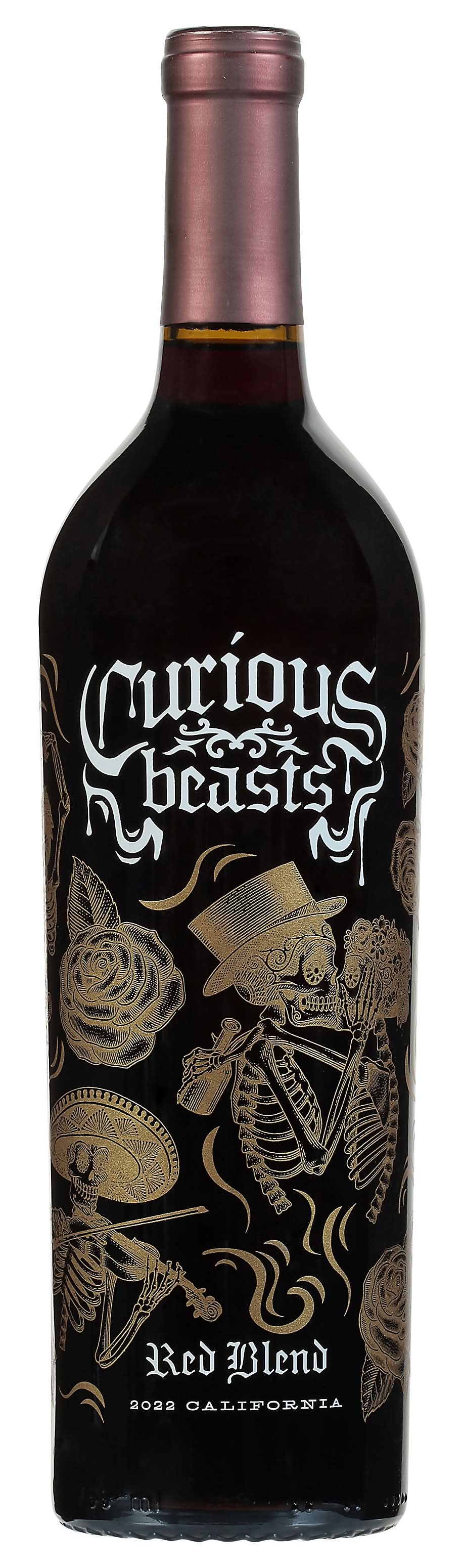 Curious Beasts Blood California Red Blend Wine (750 ml)