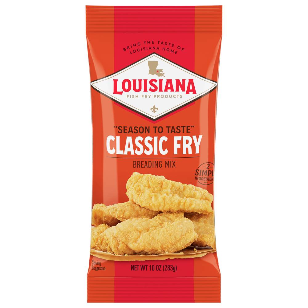 Louisiana Fish Fry Products Classic Fry Breading Mix